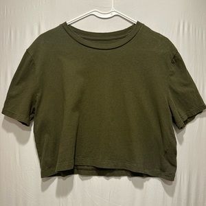 Aeropostale the OG Tee collection 80s boxy cropped tee